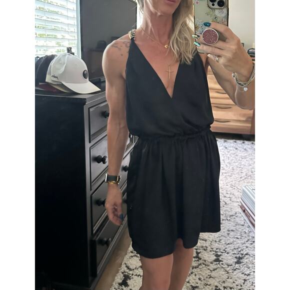 Ramy Brooks Karina Chain Satin Mini Dress - Picture 5 of 6